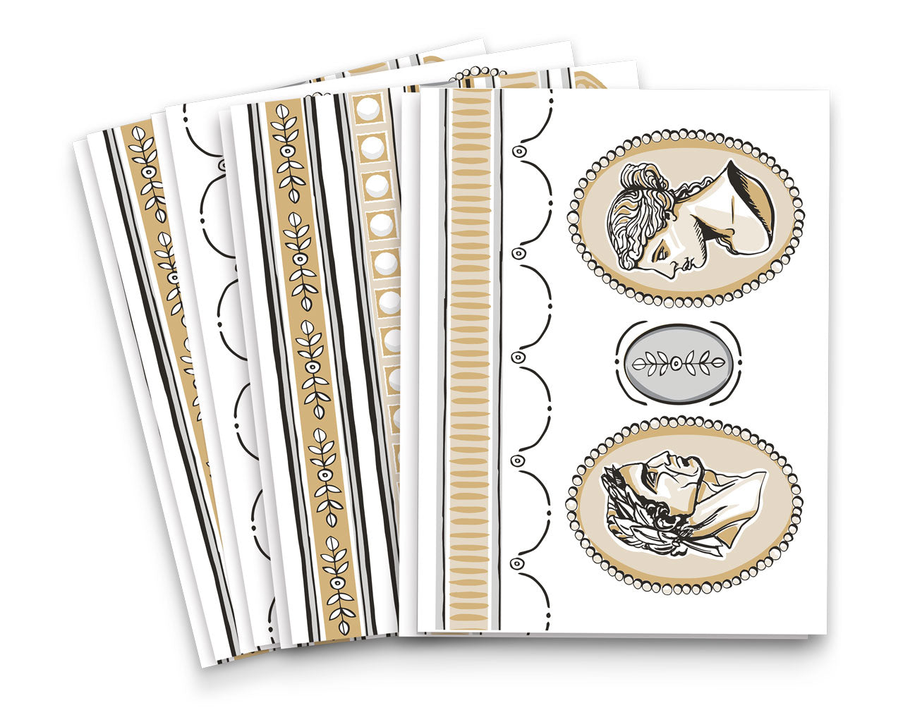 Classical Cameo Paint Inlay