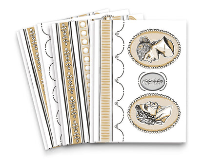 Classical Cameo Paint Inlay