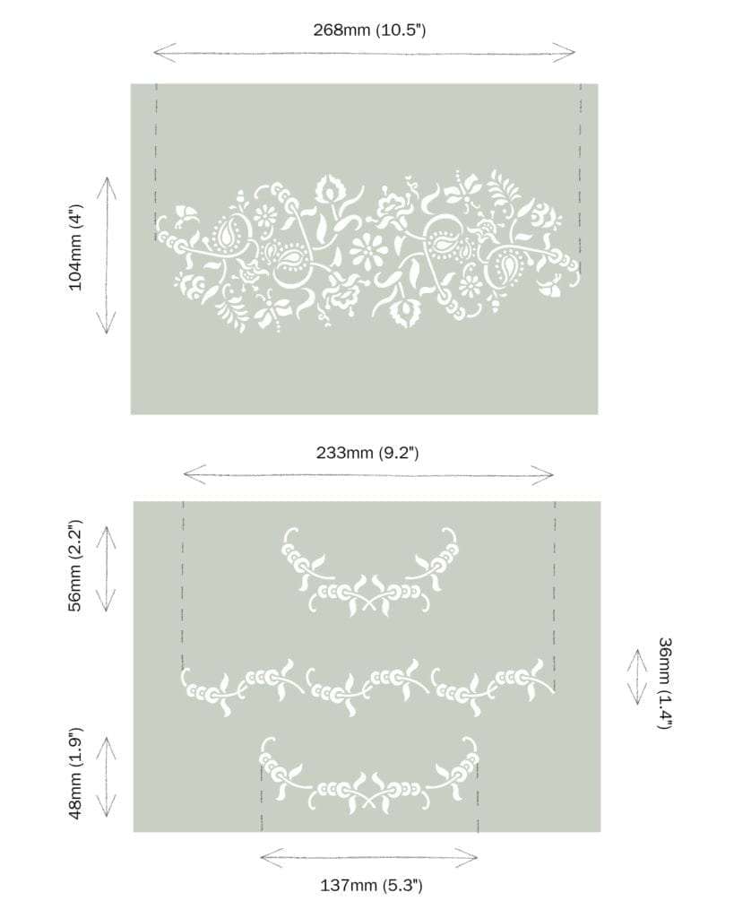 Paisley Floral Garland